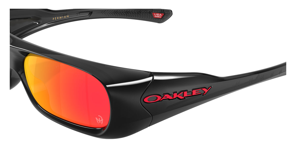 OAKLEY OO9520 Permian Patrick Mahomes II Collection 952011 59 - Black Ink / Prizm Ruby Mirrored #id:oo9520952011_s:100125
