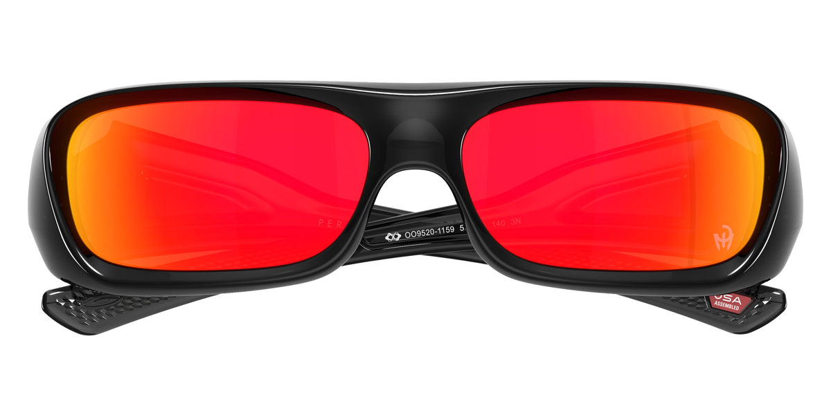 OAKLEY OO9520 Permian Patrick Mahomes II Collection 952011 59 - Black Ink / Prizm Ruby Mirrored #id:oo9520952011_s:100135