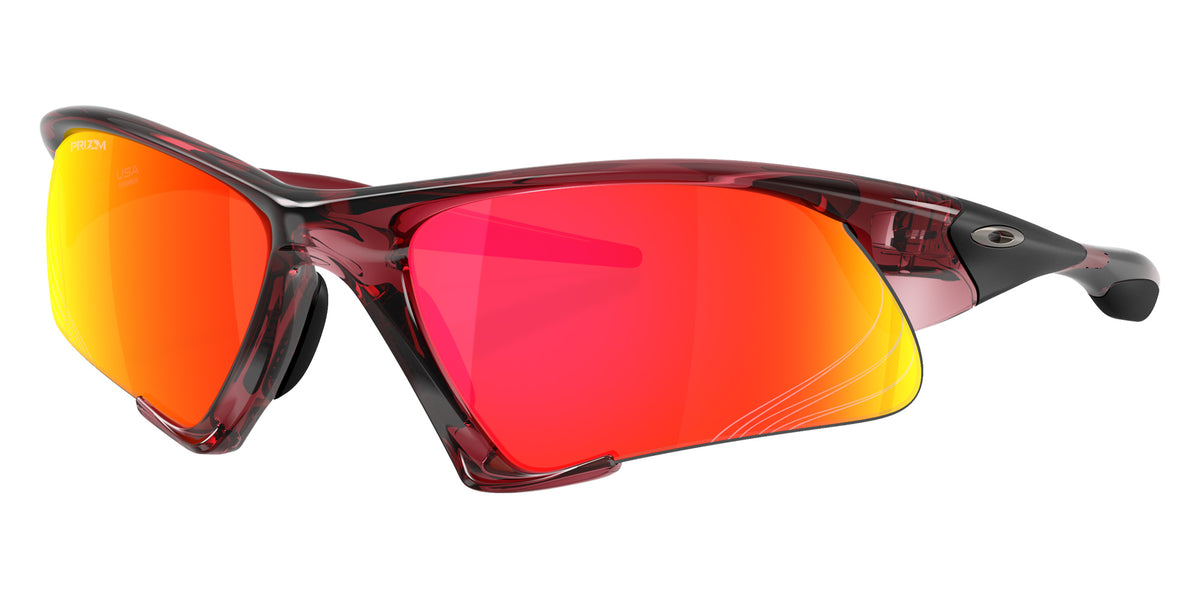 OAKLEY OO9532 Suture Jacket�� Basecamp Collection 953212 64 - Transparent Iron Red / Prizm Ruby Mirrored #id:oo9532953212_s:100105