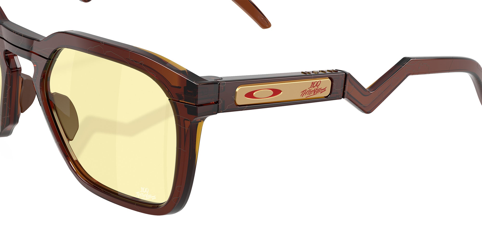 OAKLEY OO9533 HSTN SQ 100 Thieves Collection 953310 54 - Dark Amber #id:oo9533953310_s:100130