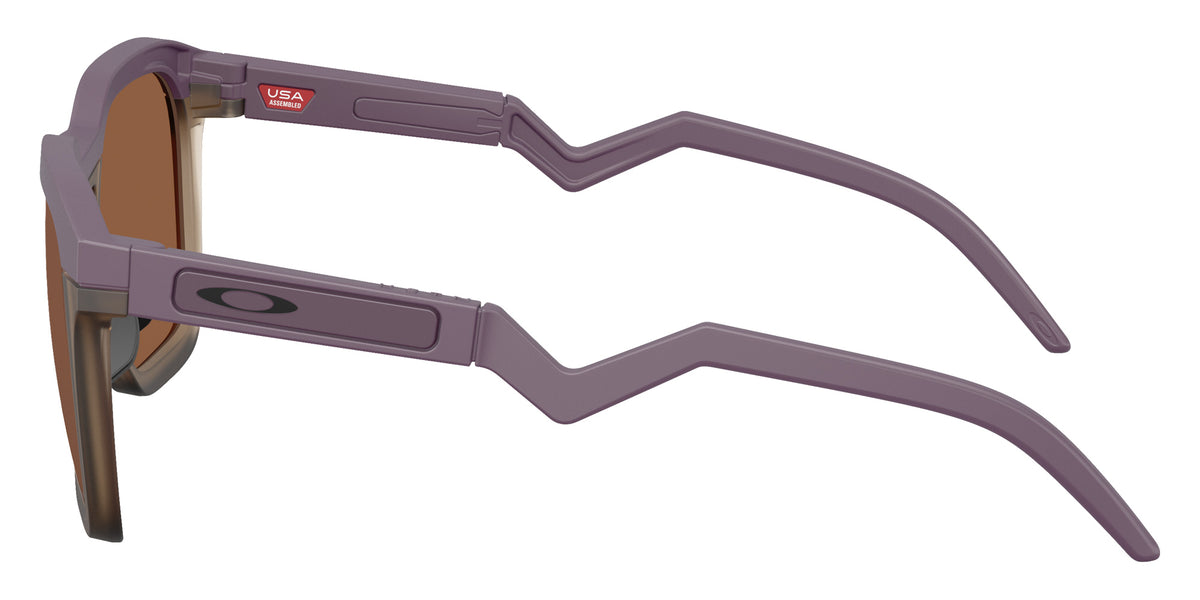 OAKLEY OO9533 HSTN SQ Obscura Collection 953311 54 - Matte Aubergine / Prizm Tungsten Polarized Mirrored #id:oo9533953311_s:100110