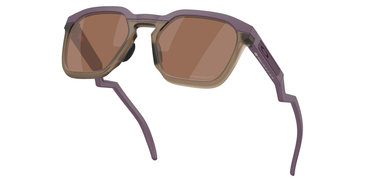 OAKLEY OO9533 HSTN SQ Obscura Collection 953311 54 - Matte Aubergine / Prizm Tungsten Polarized Mirrored #id:oo9533953311_s:100120