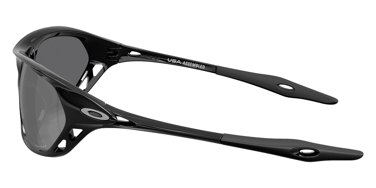 OAKLEY OO9537 Cage Jacket�� 953708 61 - Polished Black / Prizm Black Polarized Mirrored #id:oo9537953708_s:110110