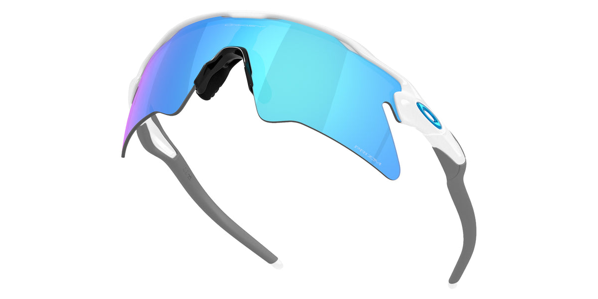 OAKLEY OO9541 Radar�� EV Heater 954104 137 - Polished White / Prizm Sapphire Mirrored #id:oo9541954104_s:106120