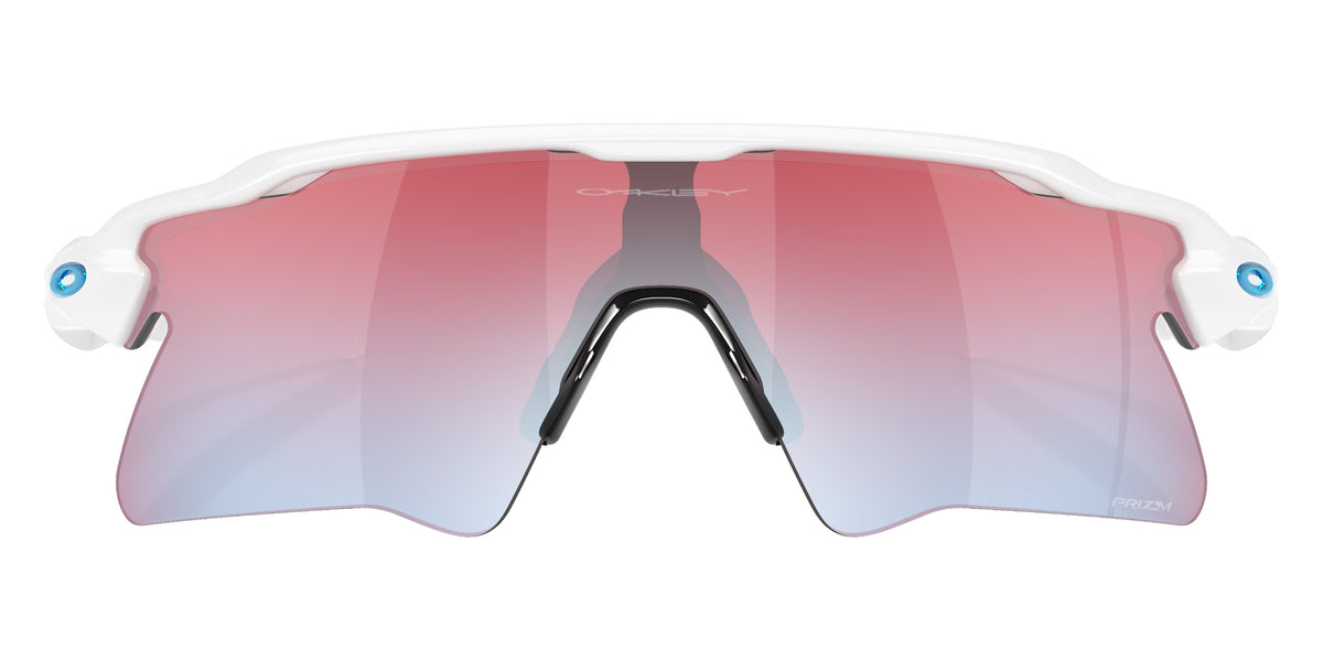 OAKLEY OO9541 Radar�� EV Heater 954105 137 - Polished White / Prizm Snow Sapphire Mirrored #id:oo9541954105_s:108100