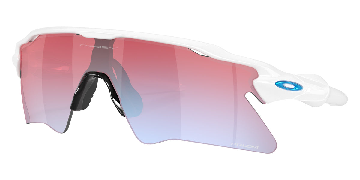 OAKLEY OO9541 Radar�� EV Heater 954105 137 - Polished White / Prizm Snow Sapphire Mirrored #id:oo9541954105_s:108105