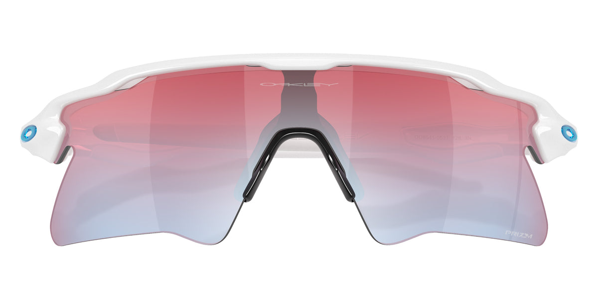 OAKLEY OO9541 Radar�� EV Heater 954105 137 - Polished White / Prizm Snow Sapphire Mirrored #id:oo9541954105_s:108125