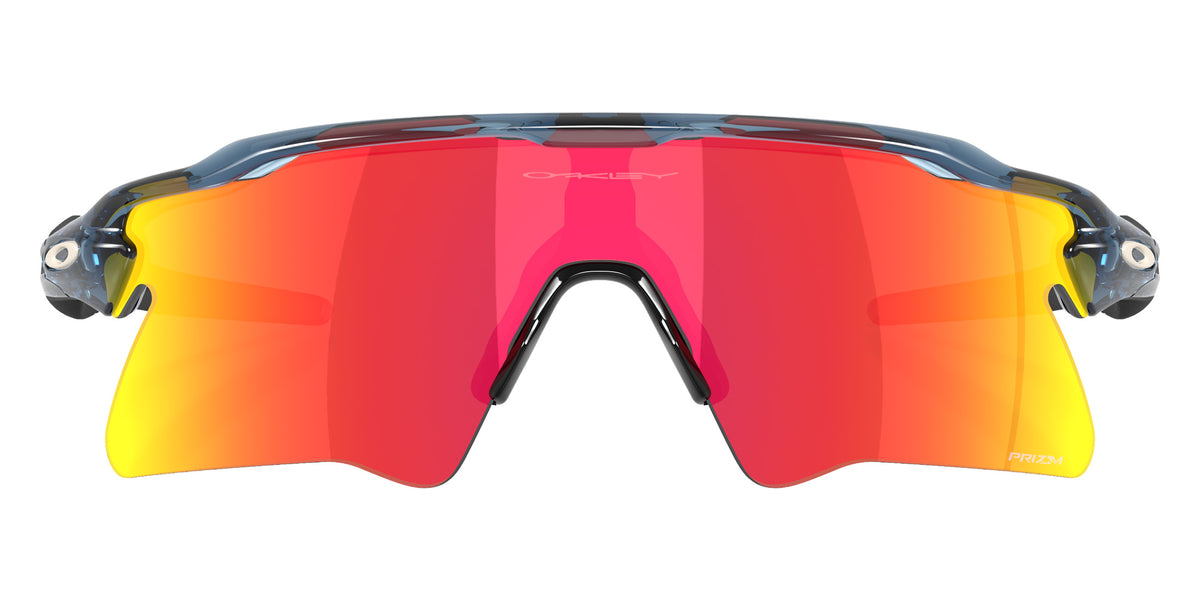 OAKLEY OO9541 Radar�� EV Heater 954107 137 - Transparent Abyss / Prizm Ruby Mirrored #id:oo9541954107_s:112100