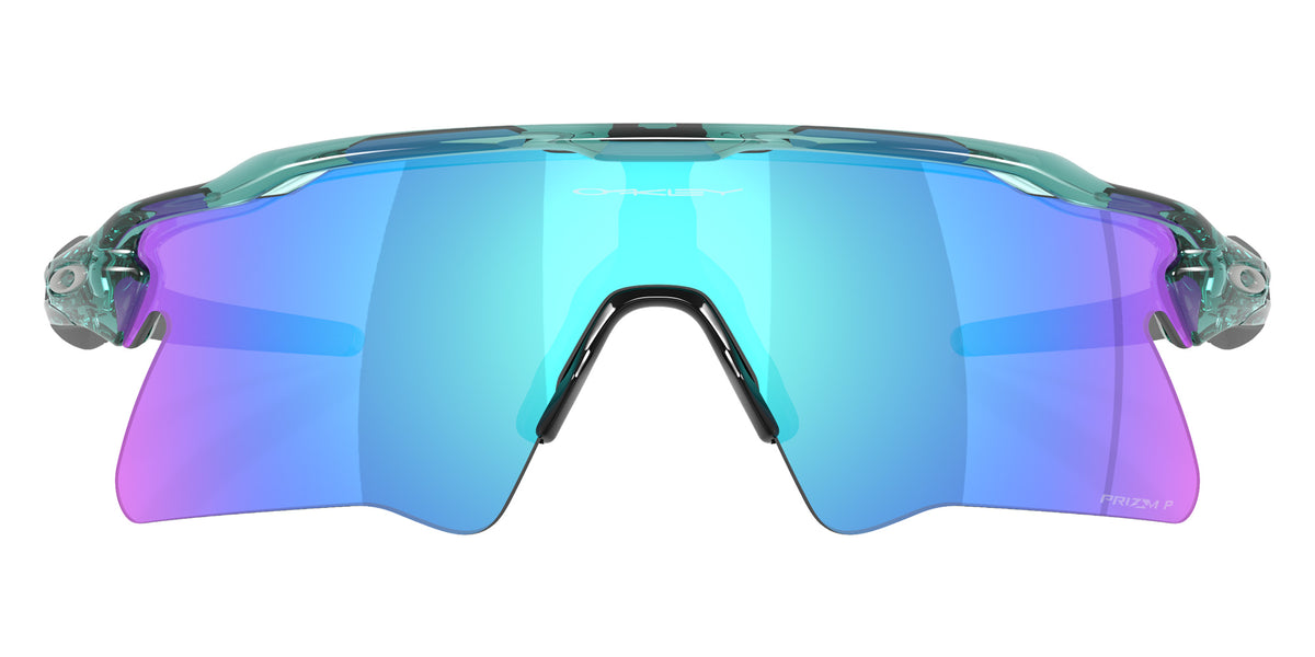 OAKLEY OO9541 Radar�� EV Heater 954109 137 - Transparent Pacific / Prizm Sapphire Polarized Mirrored #id:oo9541954109_s:116100
