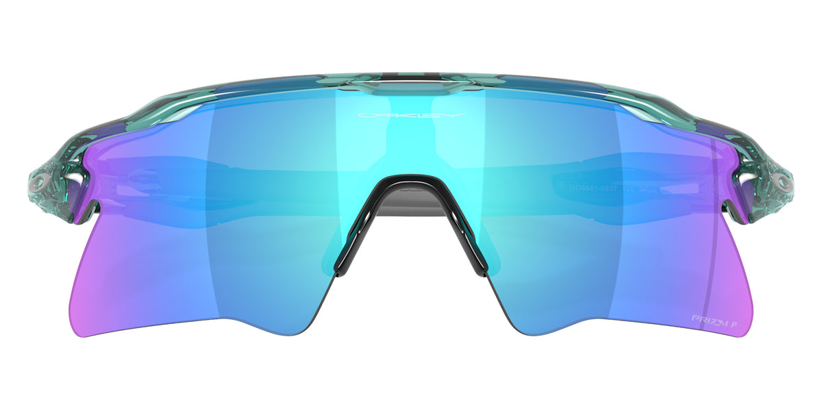 OAKLEY OO9541 Radar�� EV Heater 954109 137 - Transparent Pacific / Prizm Sapphire Polarized Mirrored #id:oo9541954109_s:116125