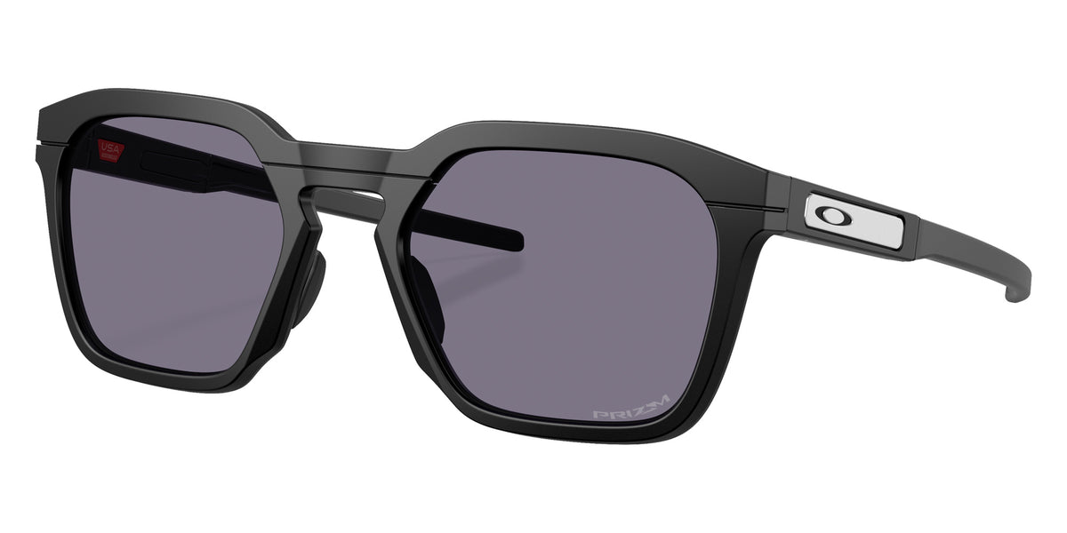OAKLEY OO9555 HSTN SQ 2.0 955501 54 - Matte Black / Prizm Gray #id:oo9555955501_s:100105