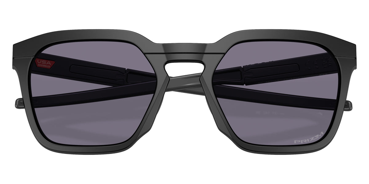 OAKLEY OO9555 HSTN SQ 2.0 955501 54 - Matte Black / Prizm Gray #id:oo9555955501_s:100125