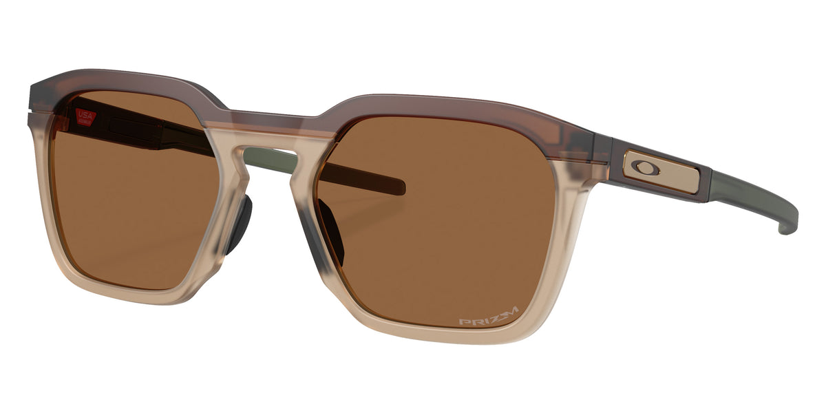 OAKLEY OO9555 HSTN SQ 2.0 955502 54 - Matte Rootbeer / Prizm Bronze #id:oo9555955502_s:102105