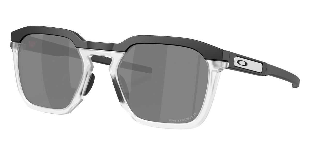 OAKLEY OO9555 HSTN SQ 2.0 955505 54 - Matte Black / Prizm Black Polarized Mirrored #id:oo9555955505_s:108105