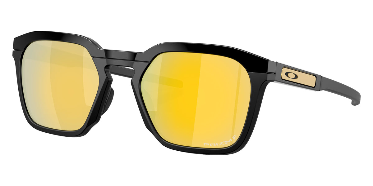 OAKLEY OO9555 HSTN SQ 2.0 955507 54 - Polished Black / Prizm 24K Polarized Mirrored #id:oo9555955507_s:112105