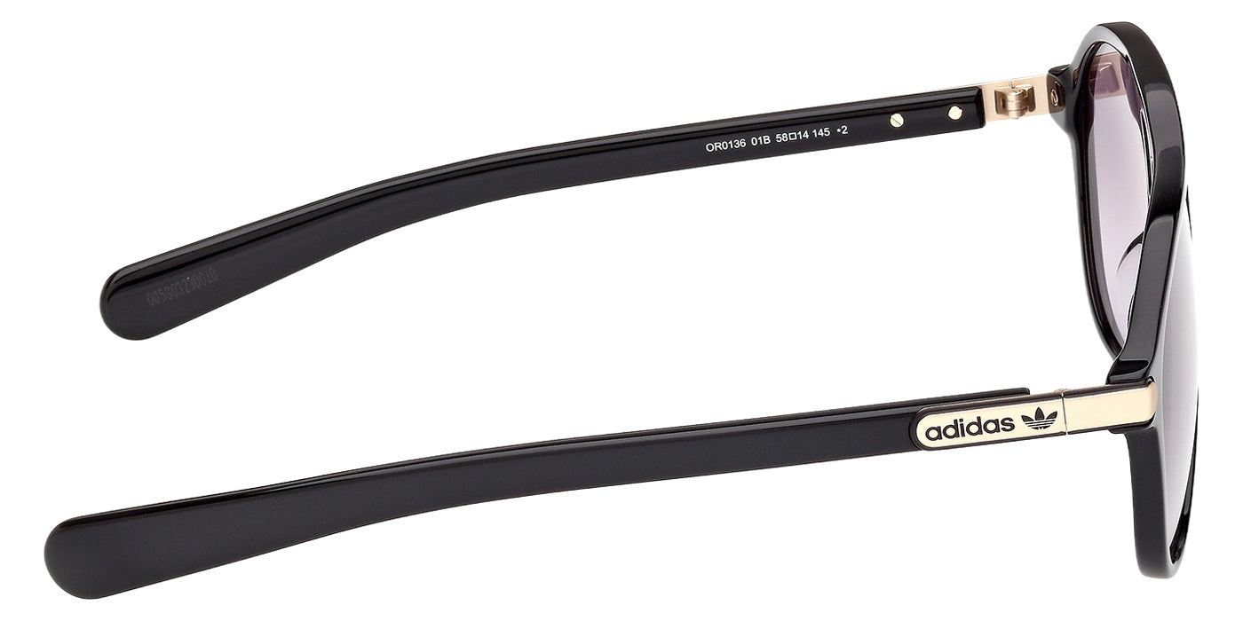 Adidas OR0136 01B 58 - Shiny Black / Gradient Smoke #id:or013601b_s:100130