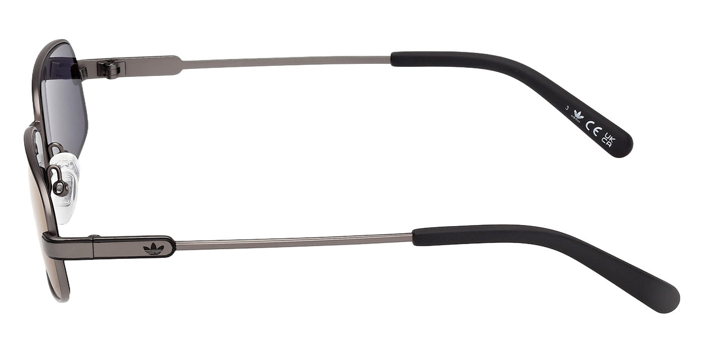 Adidas OR0138 09U 55 - Matte Gunmetal / Bordeaux Mirrored #id:or013809u_s:100110