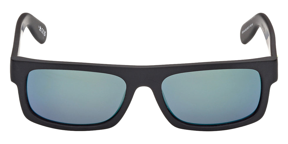 Adidas OR0145 02Q 55 - Matte Black / Green Mirrored 02Q #id:or014502q_s:100100