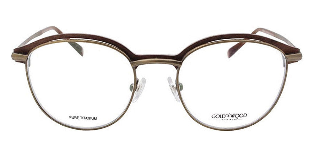 Gold & Wood GAW ORSAY 04 02 50 - Antique Gold/Brown Birds Eye Maple