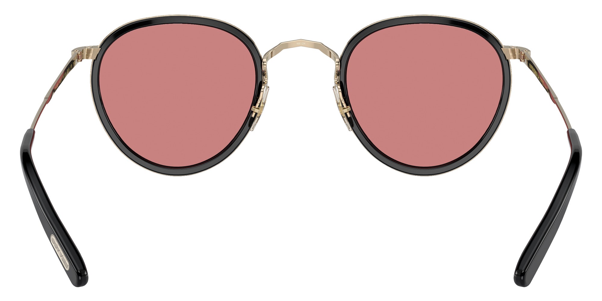 Oliver Peoples OV1104S MP-2 Sun 51453E 48 - Black/Gold / Magenta Photochromic Mirrored #id:ov1104s51453e_s:100115