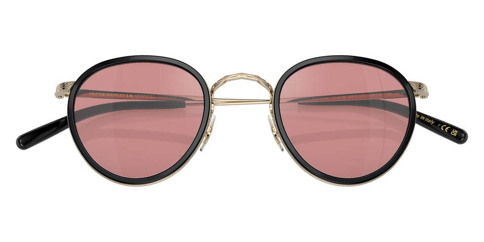 Oliver Peoples OV1104S MP-2 Sun 51453E 48 - Black/Gold / Magenta Photochromic Mirrored #id:ov1104s51453e_s:100120