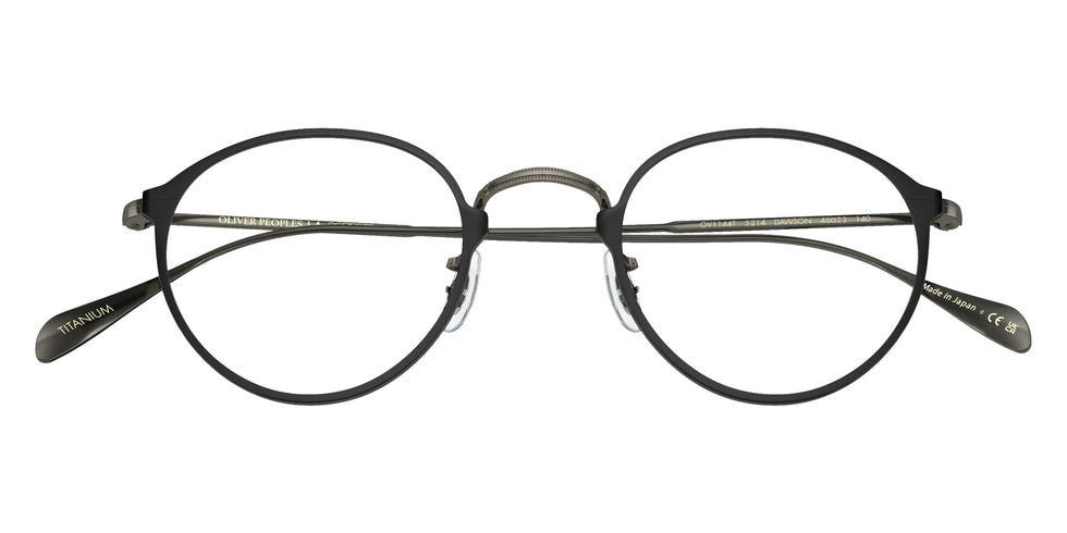Oliver Peoples OV1144T Dawson 5214 46 - Matte Black/Pewter #id:ov1144t5214_s:100125