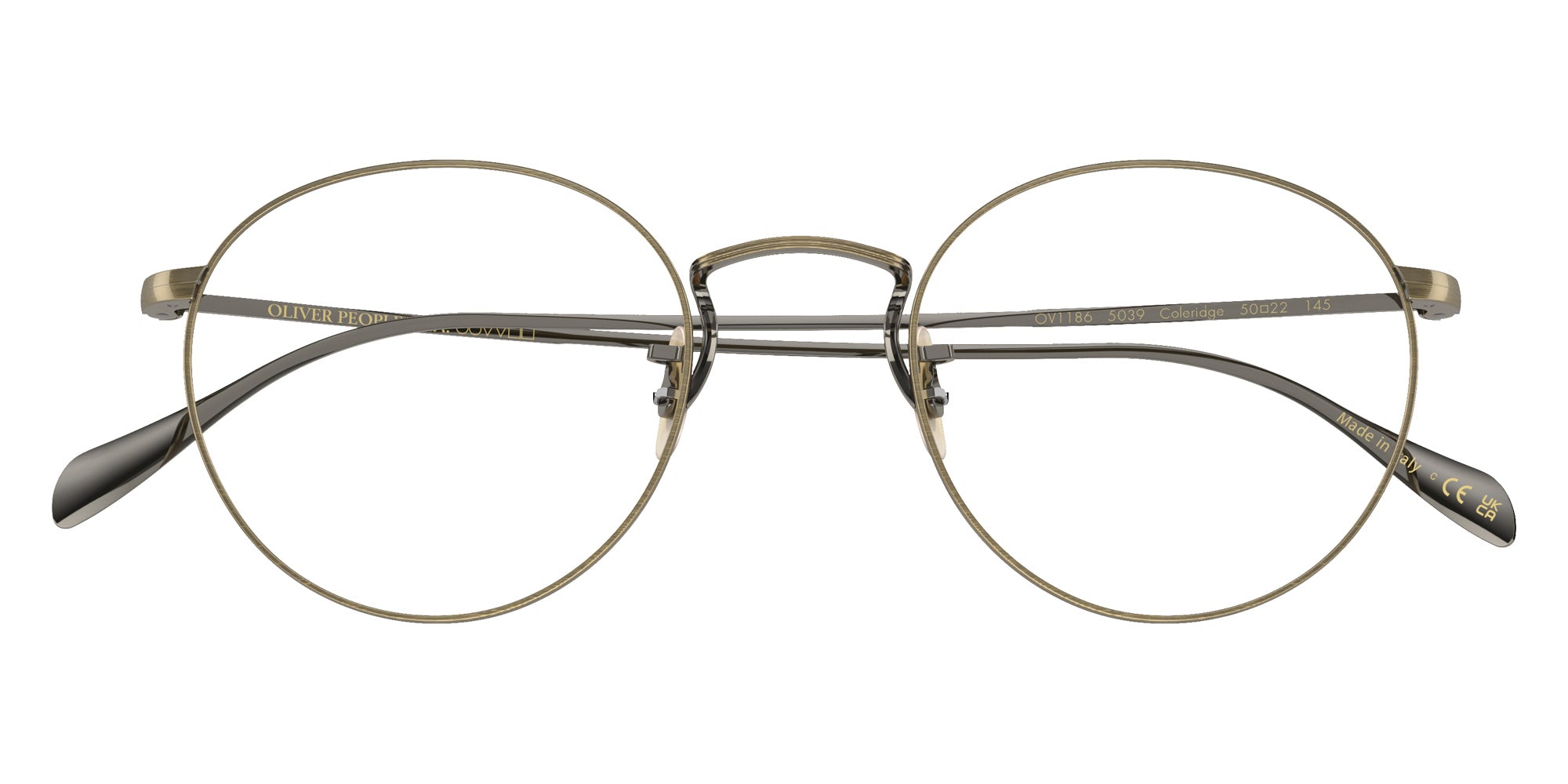 Oliver Peoples OV1186 Coleridge 5039 52 - Antique Gold #id:ov11865039_s:102125