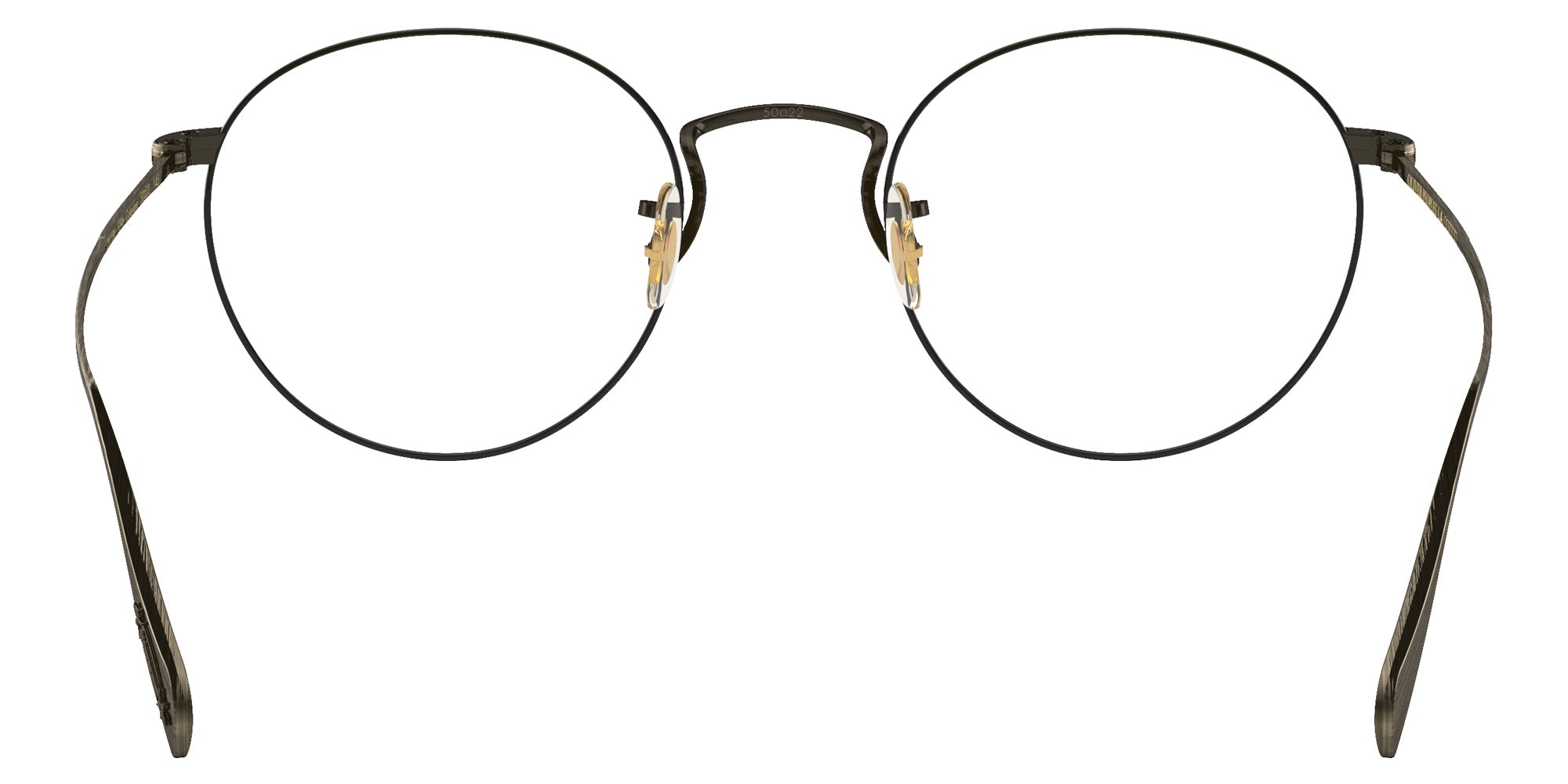 Oliver Peoples OV1186 Coleridge 5296 52 - New Antique Gold/Black #id:ov11865296_s:110115