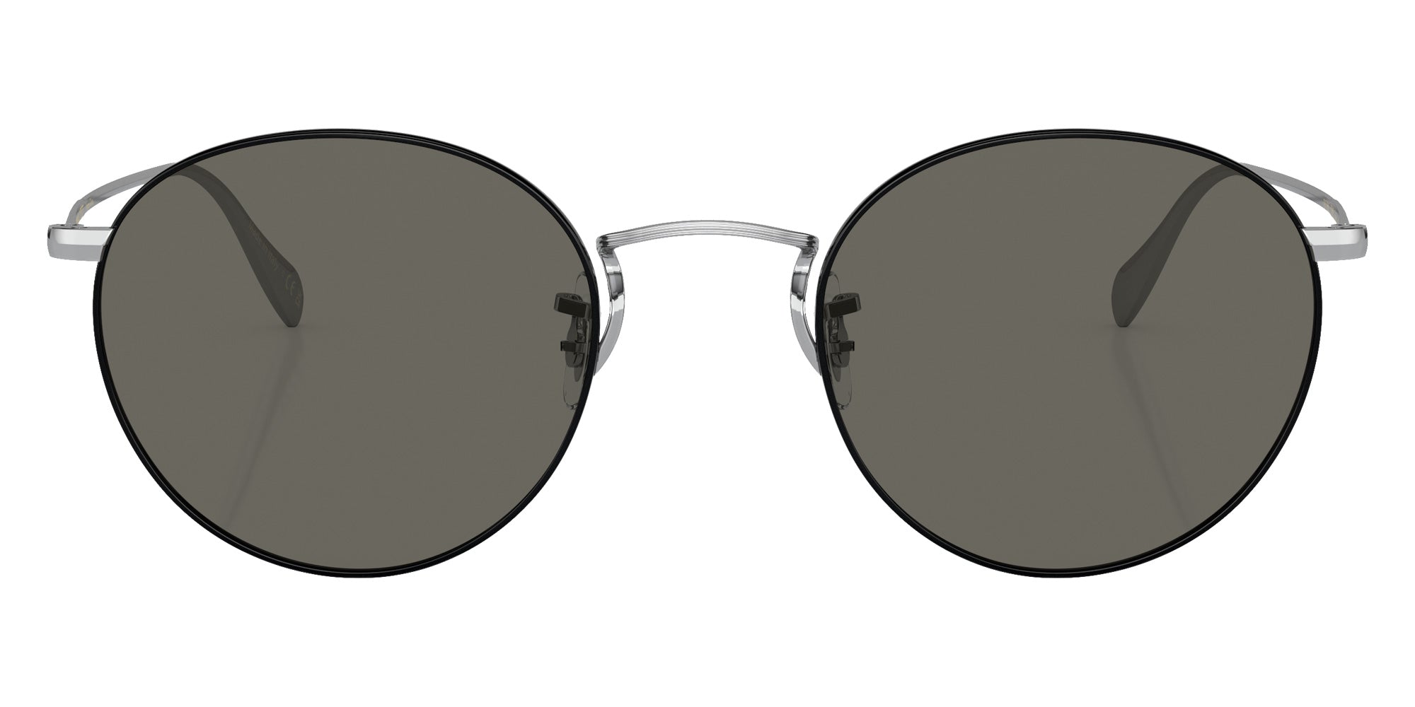 Oliver Peoples OV1186S Coleridge Sun 5306R5 50 - Silver-Black / Carbon Gray #id:ov1186s5306r5_s:100100