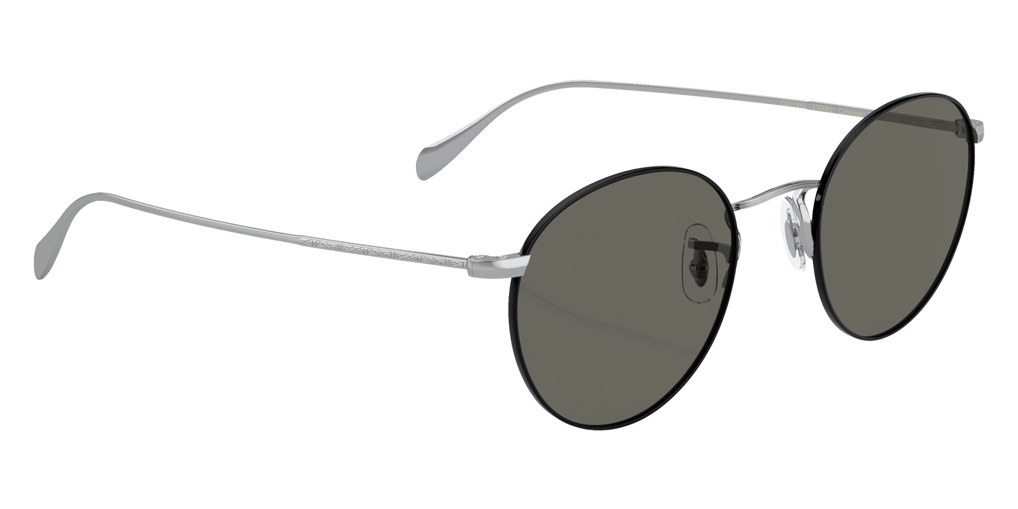 Oliver Peoples OV1186S Coleridge Sun 5306R5 50 - Silver-Black / Carbon Gray #id:ov1186s5306r5_s:100120
