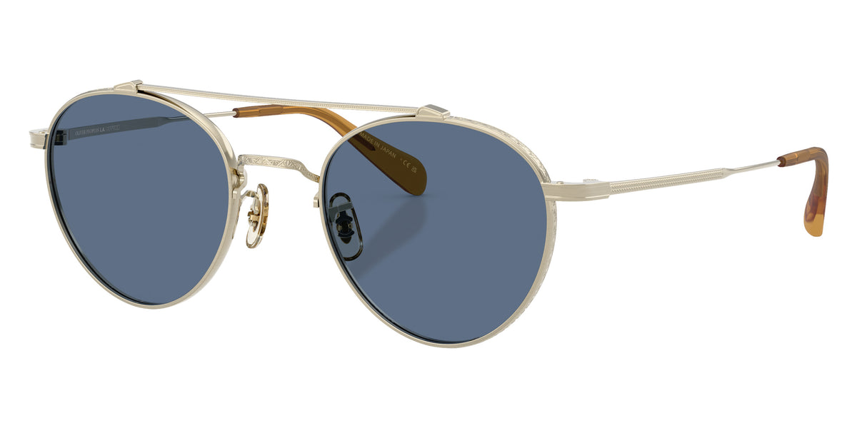 Oliver Peoples OV1223ST Brunner 534780 49 - Brushed Gold / Blue #id:ov1223st534780_s:106105