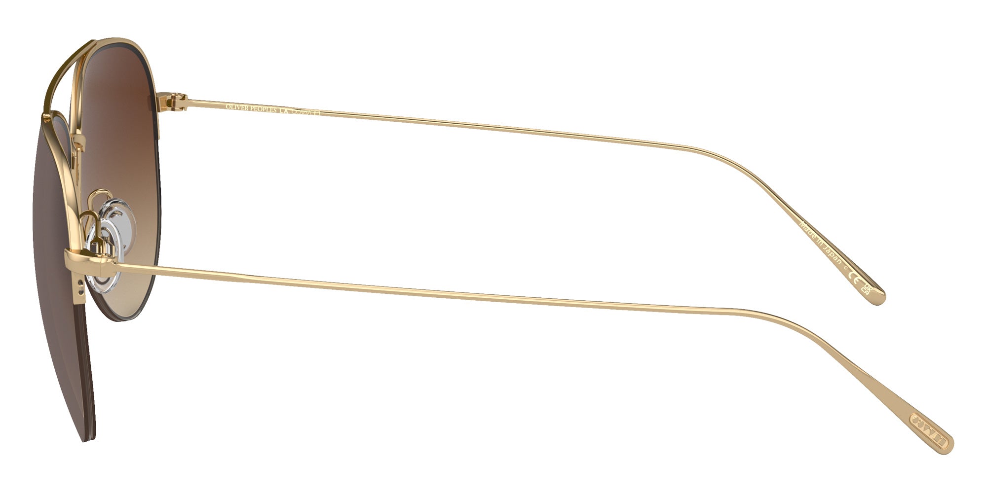 Oliver Peoples OV1303ST Cleamons 5292Q1 60 - Gold / Dark Brown Gradient Mirrored #id:ov1303st5292q1_s:104110