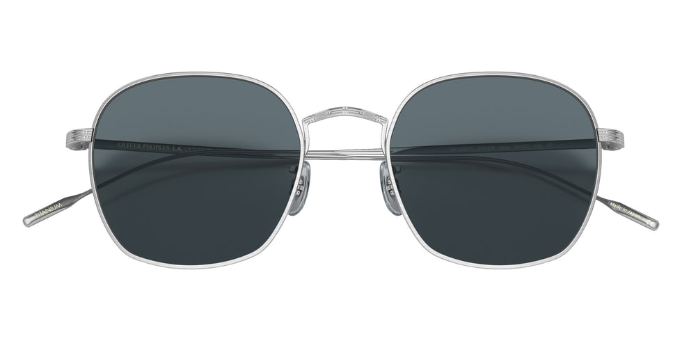 Oliver Peoples OV1307ST Ad��s 52543R 50 - Brushed Silver / Blue Polarized #id:ov1307st52543r_s:100120