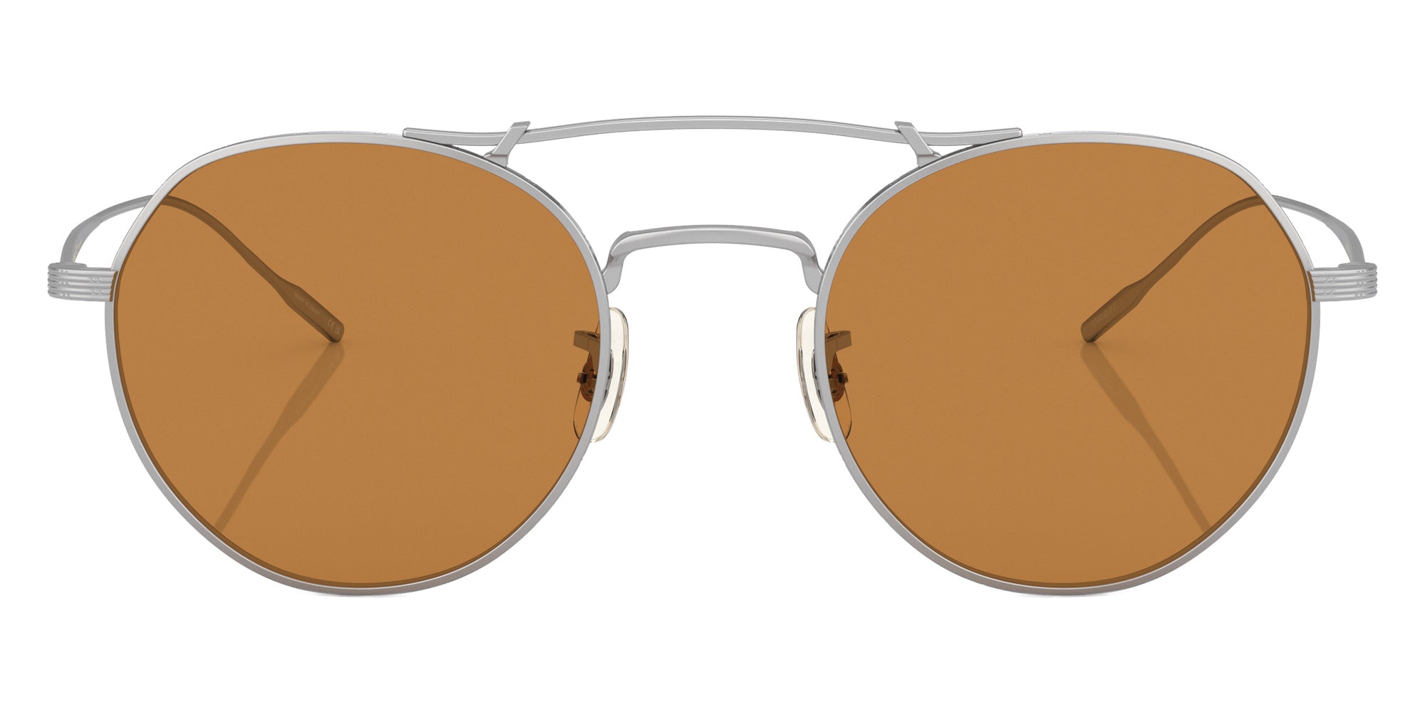 Oliver Peoples OV1309ST Reymont 503653 49 - Silver / Cognac #id:ov1309st503653_s:100100
