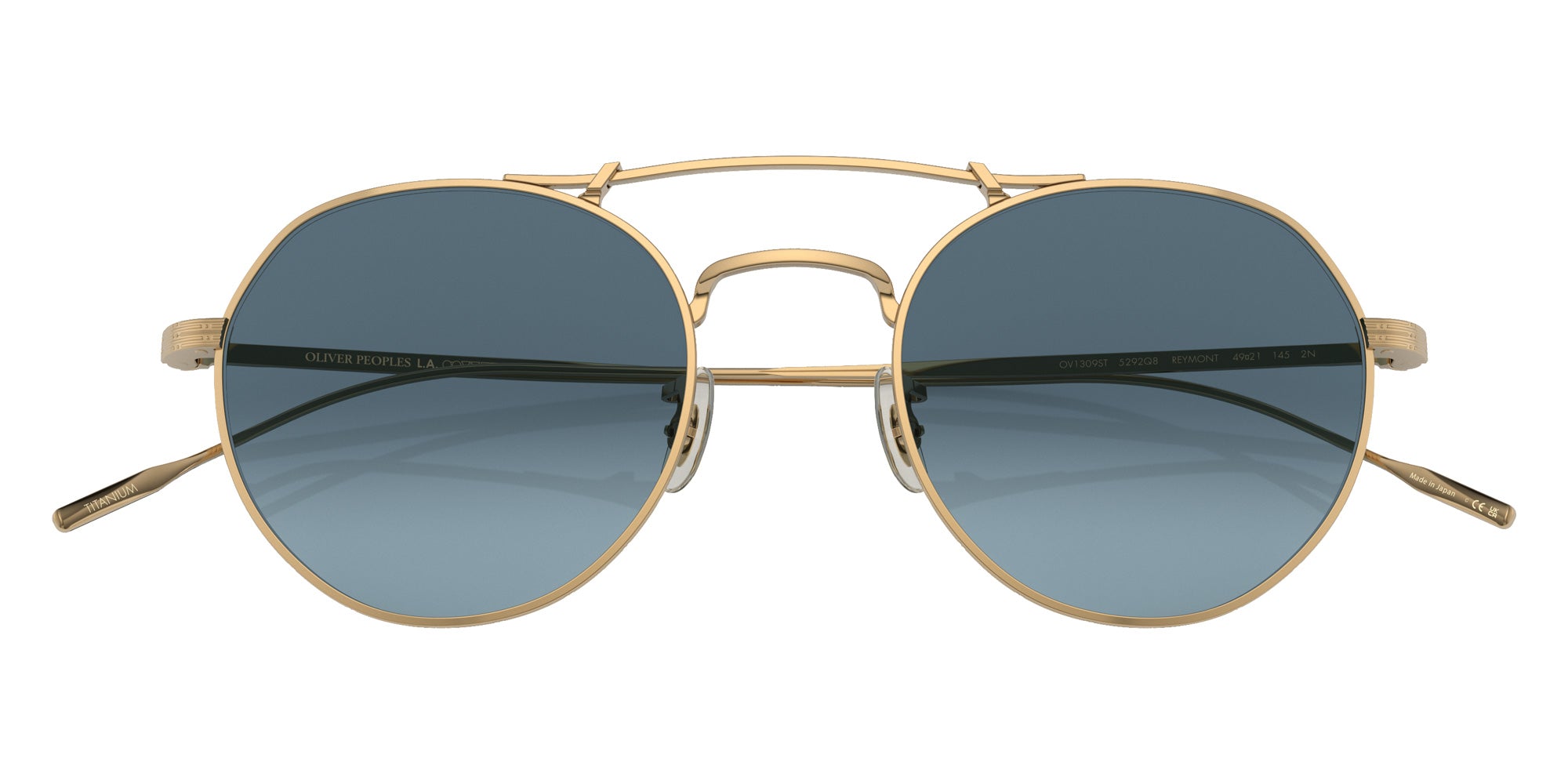 Oliver Peoples OV1309ST Reymont 5292Q8 49 - Gold / Marine Gradient #id:ov1309st5292q8_s:102120