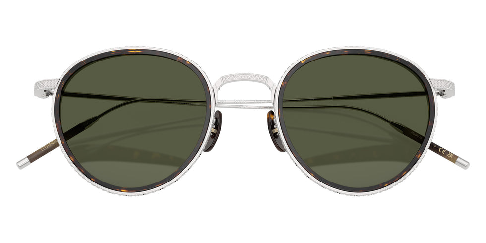 Oliver Peoples OV1318ST TK-8 Sun Gold Plated 527652 48 - 18k White Gold Plated / G-15 #id:ov1318st527652_s:100125