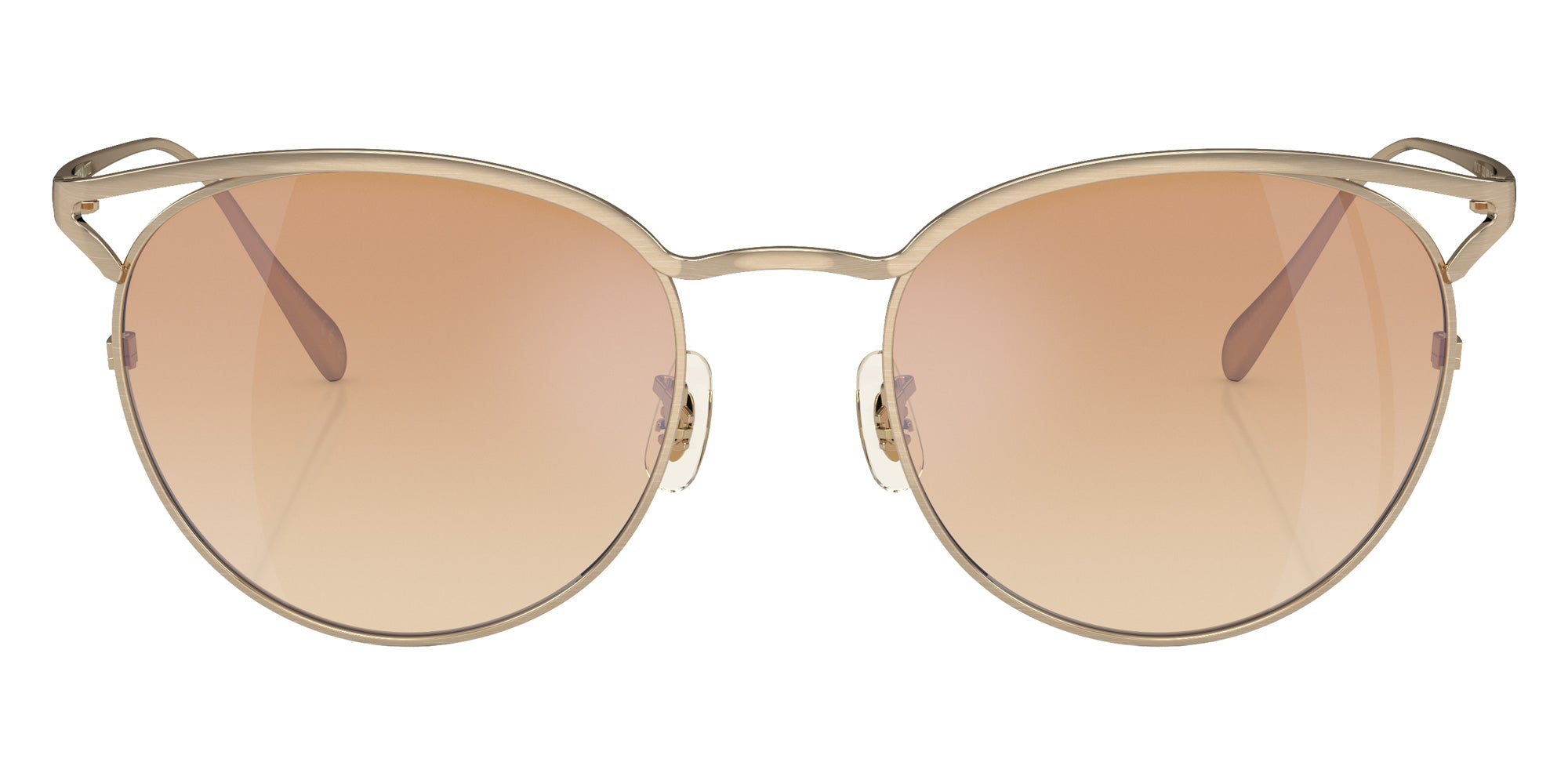 Oliver Peoples OV1319T Aviara 5252 52 - Brushed Gold / Coral Gradient Wash #id:ov1319t5252_s:100100