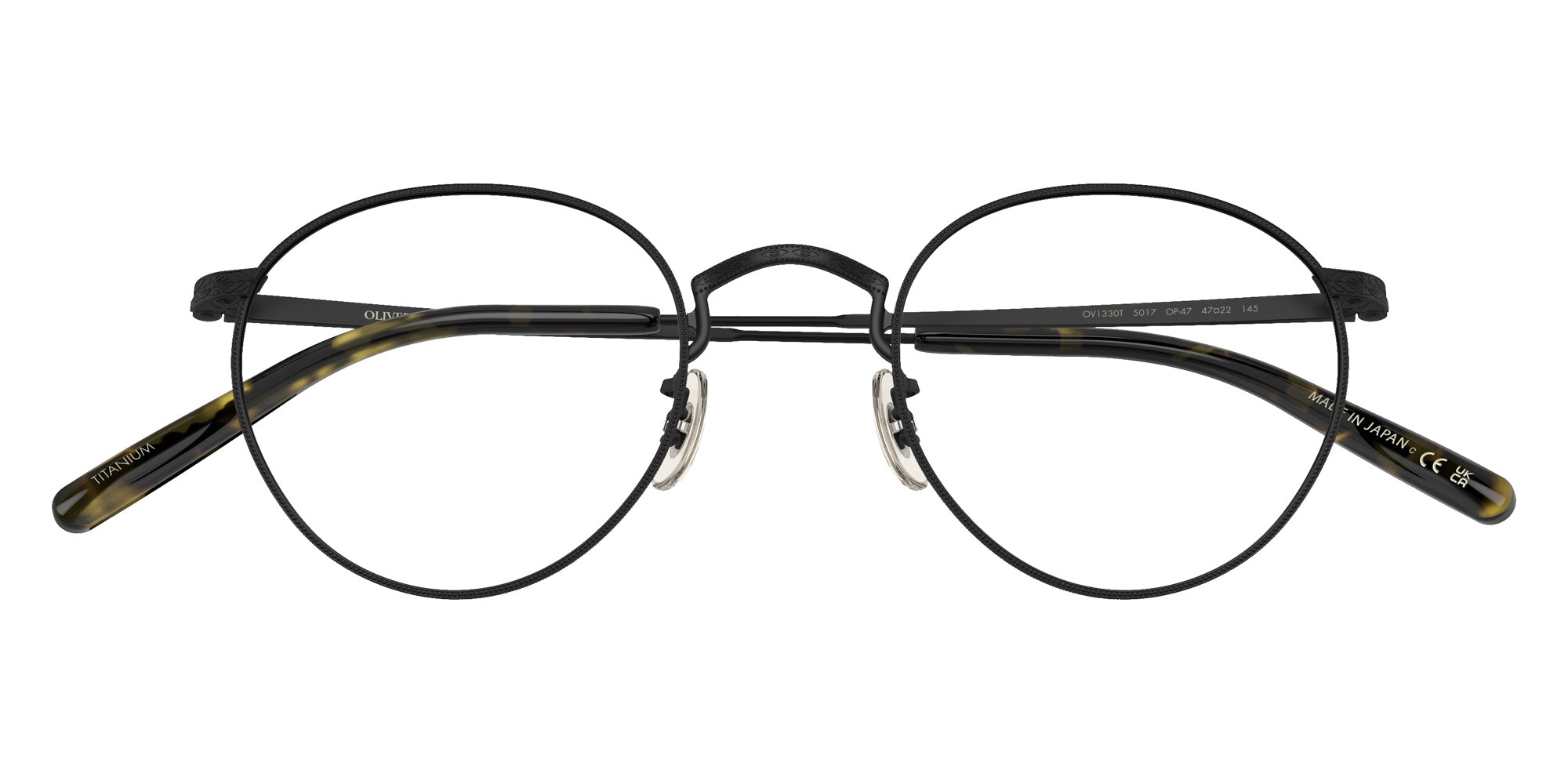 Oliver Peoples OV1330T OP-47 5017 47 - Matte Black #id:ov1330t5017_s:100125