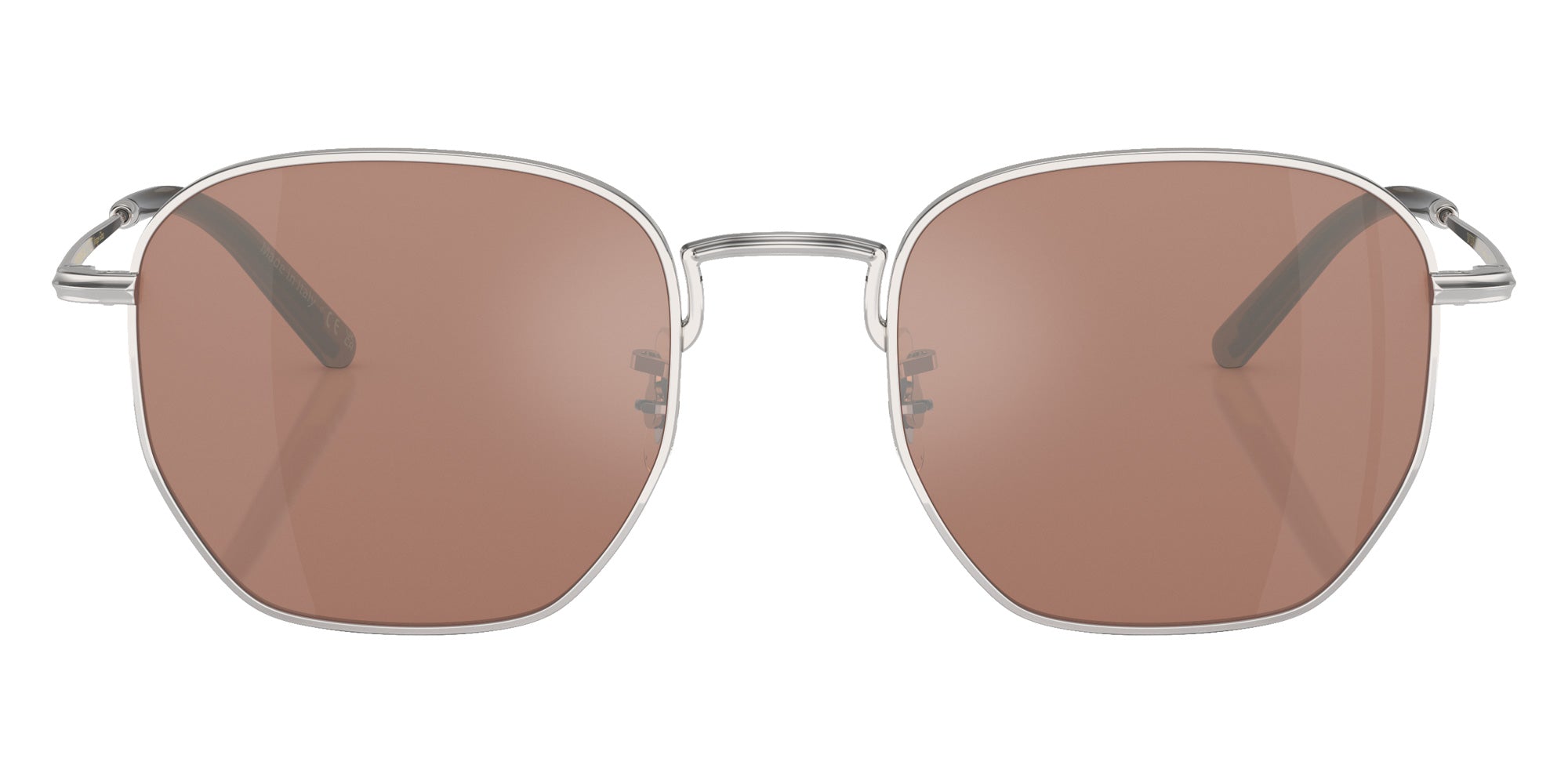 Oliver Peoples OV1331S Kierney Sun 5036W4 51 - Silver / Persimmon Mirrored #id:ov1331s5036w4_s:102100