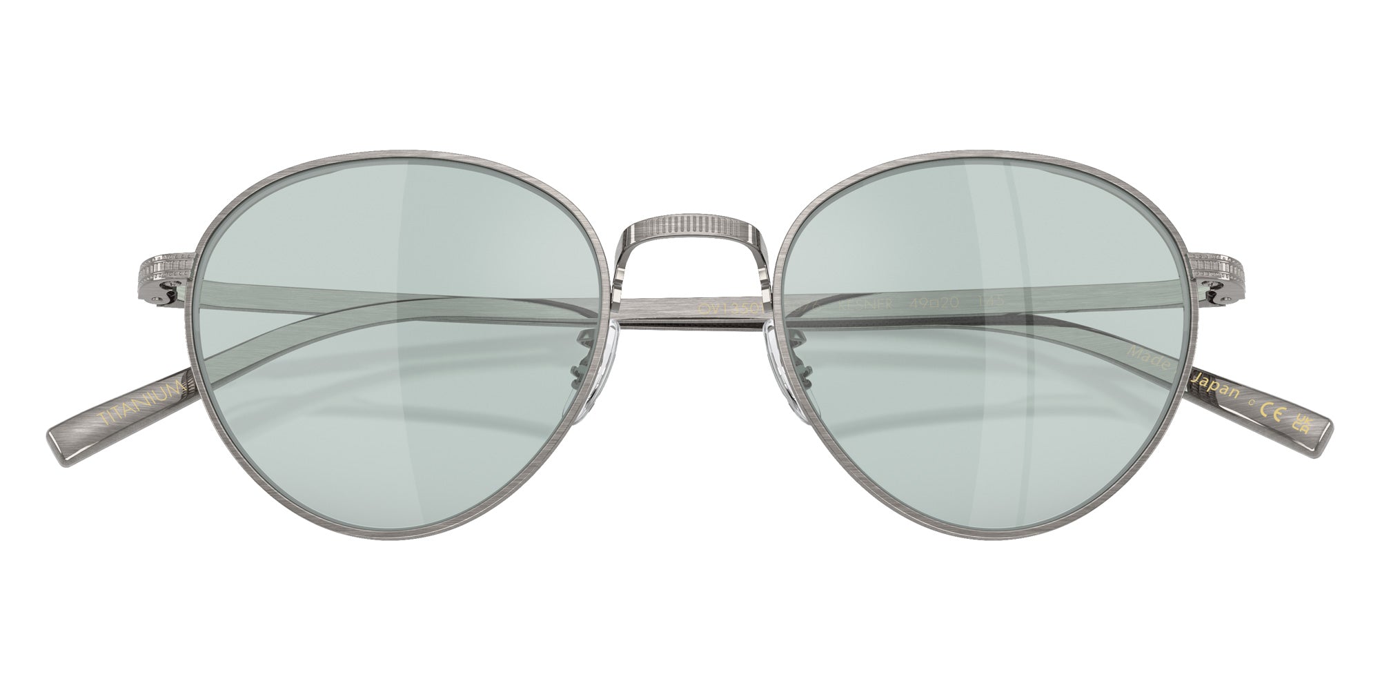 Oliver Peoples OV1350T Kesner 5076 49 - Pewter / Sea Mist Mirrored #id:ov1350t5076_s:100125