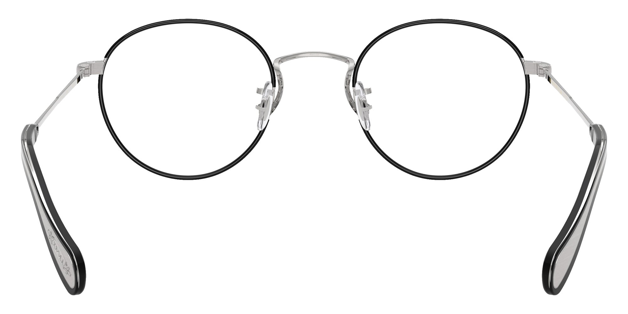Oliver Peoples OV1352 Coleridge II 5063 46 - Brushed Silver/Black #id:ov13525063_s:102115
