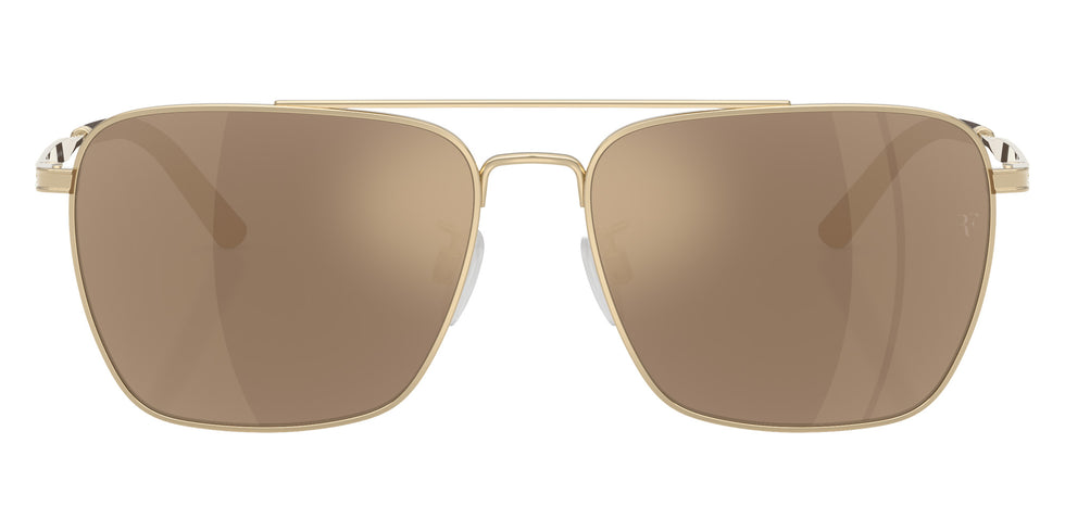 Oliver Peoples OV1362S R-15 50355A 56 - Gold / Desert Flash Mirrored #id:ov1362s50355a_s:100100