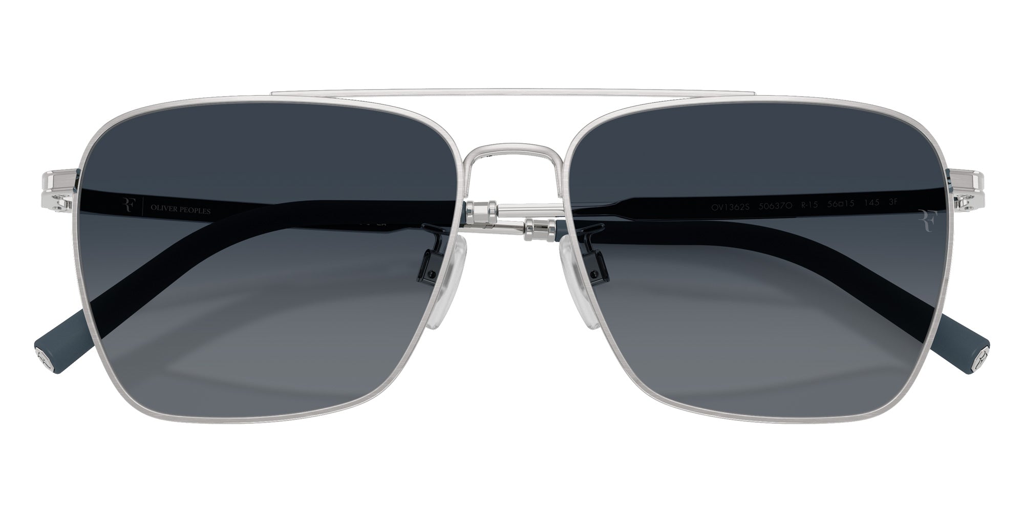 Oliver Peoples OV1362S R-15 50637O 56 - Brushed Silver / Sky Gradient Wash to Dark Photochromic #id:ov1362s50637o_s:102100