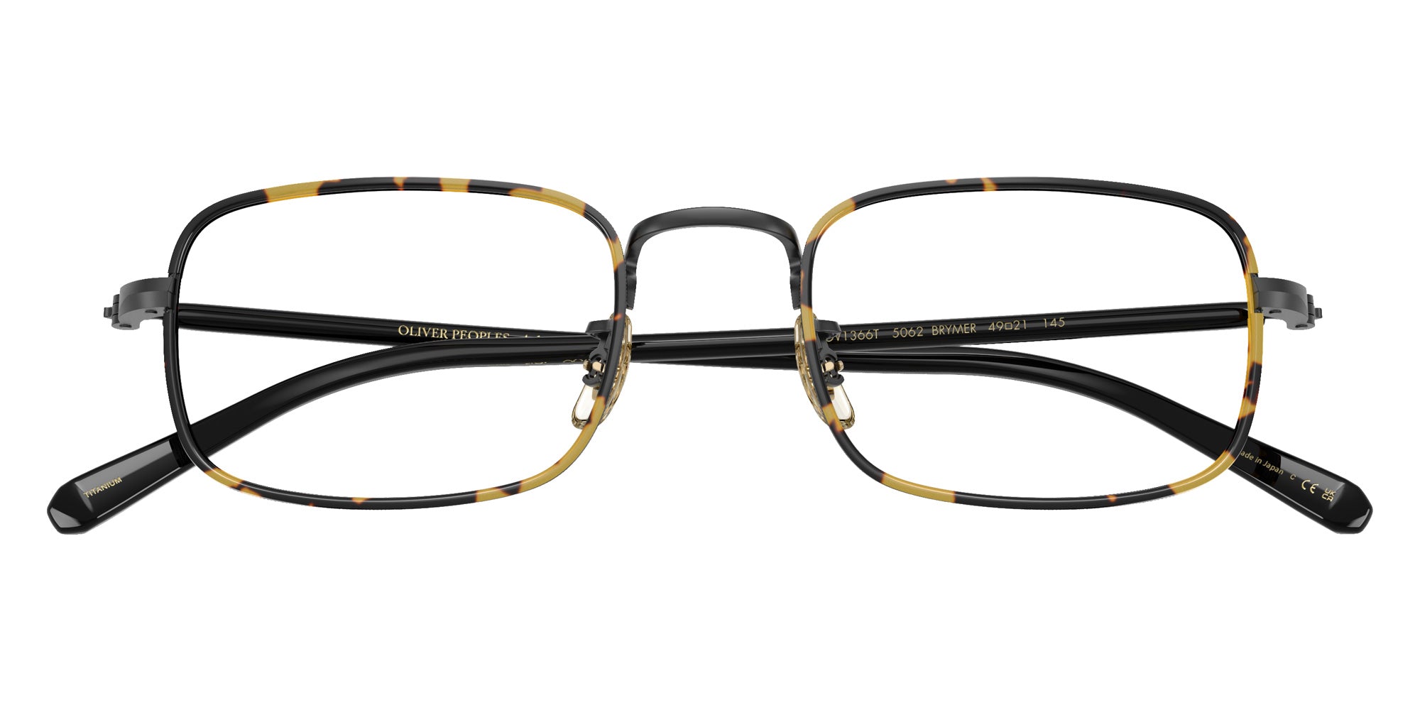 Oliver Peoples OV1366T Brymer 5062 49 - Matte Black/Tokyo Tortoise #id:ov1366t5062_s:102125