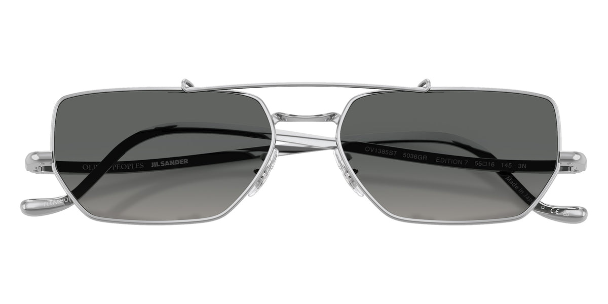 Oliver Peoples OV1385ST Edition 7 5036GR 55 - Silver / Gray Gradient #id:ov1385st5036gr_s:100125
