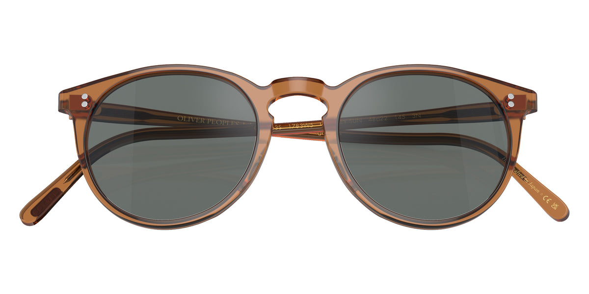 Oliver Peoples OV5183S O'Malley Sun 1783W5 50 - Carob / Regal Blue Mirrored #id:ov5183s1783w5_s:110125
