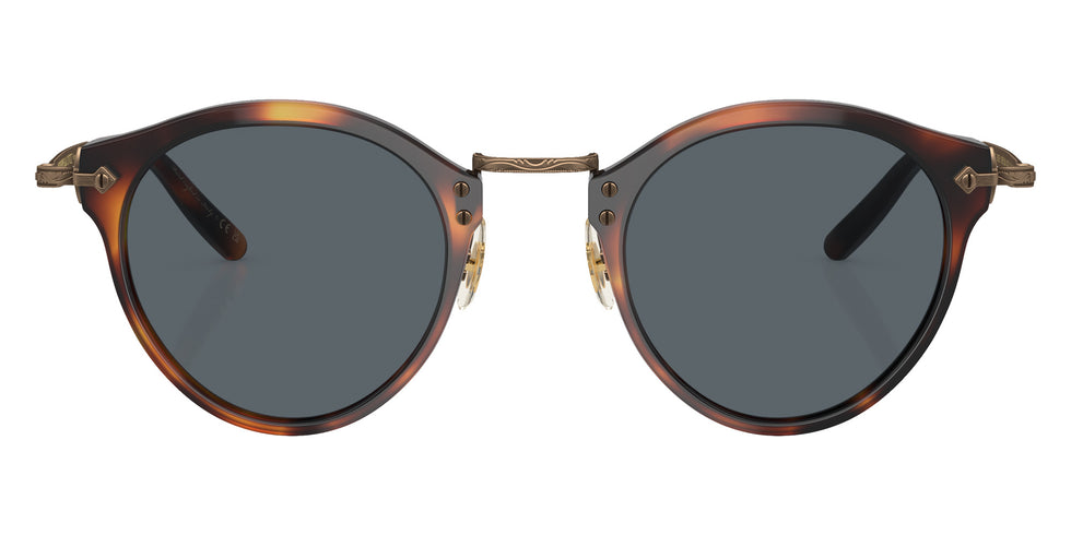 Oliver Peoples OV5184S OP-505 Sun 1007R5 47 - Dark Mahogany-Bronze / Blue #id:ov5184s1007r5_s:100100