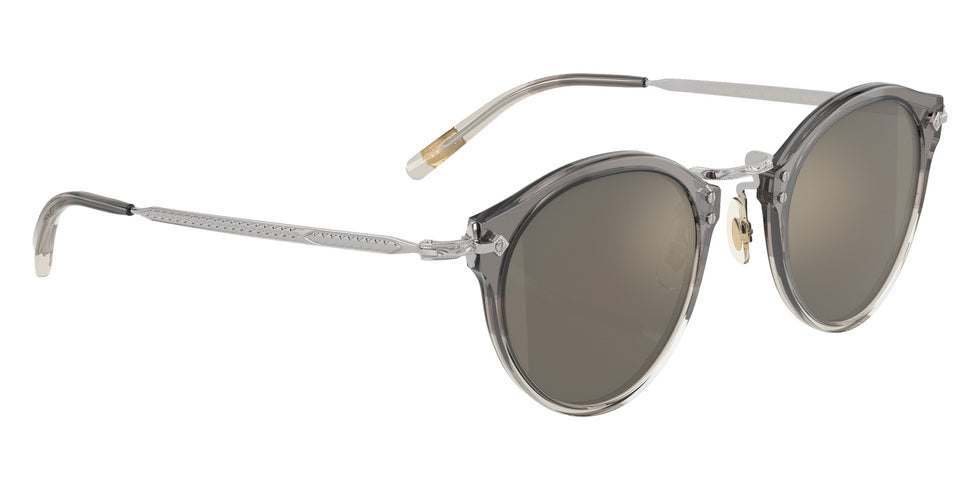 Oliver Peoples OV5184S OP-505 Sun 143639 47 - Vintage Gray Fade-Silver / Dark Gray Mirrored Gold #id:ov5184s143639_s:104120