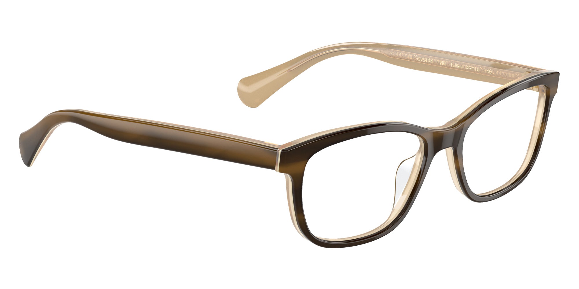 Oliver Peoples OV5194 Follies 1281 49 - Tortoise-Cream #id:ov51941281_s:104120