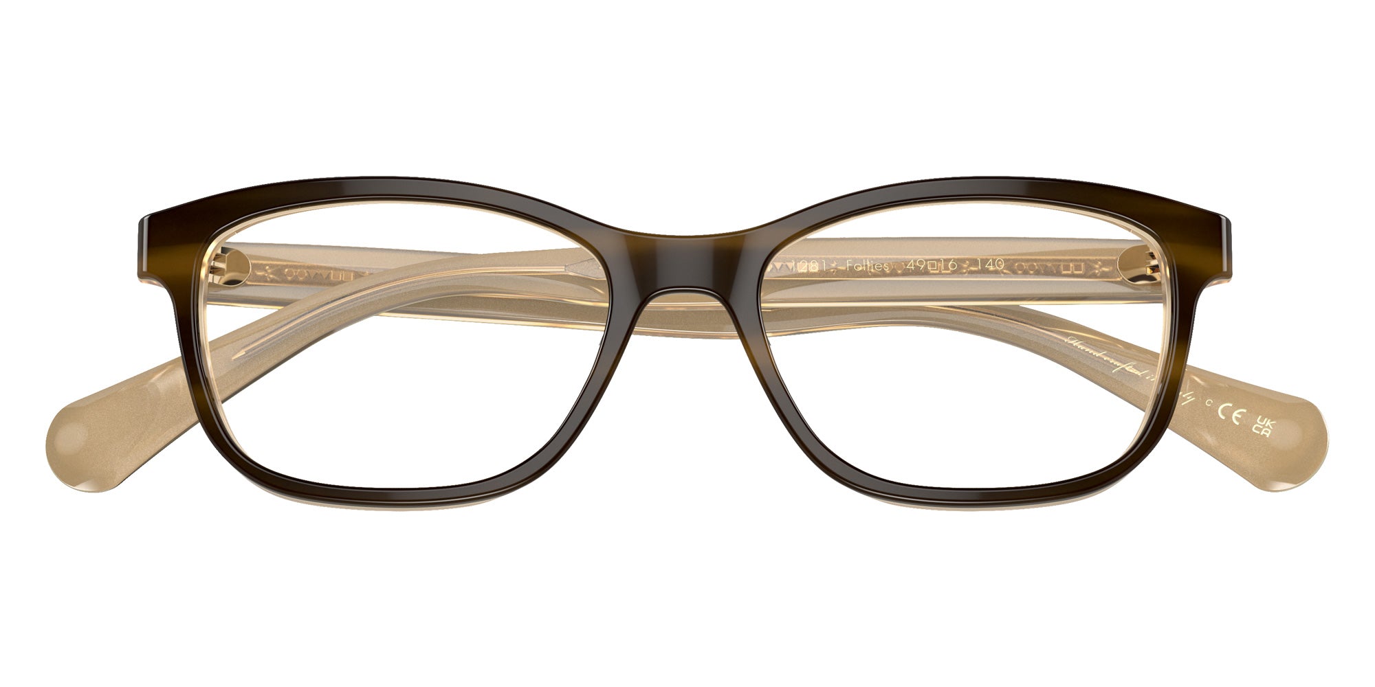 Oliver Peoples OV5194 Follies 1281 49 - Tortoise-Cream #id:ov51941281_s:104125